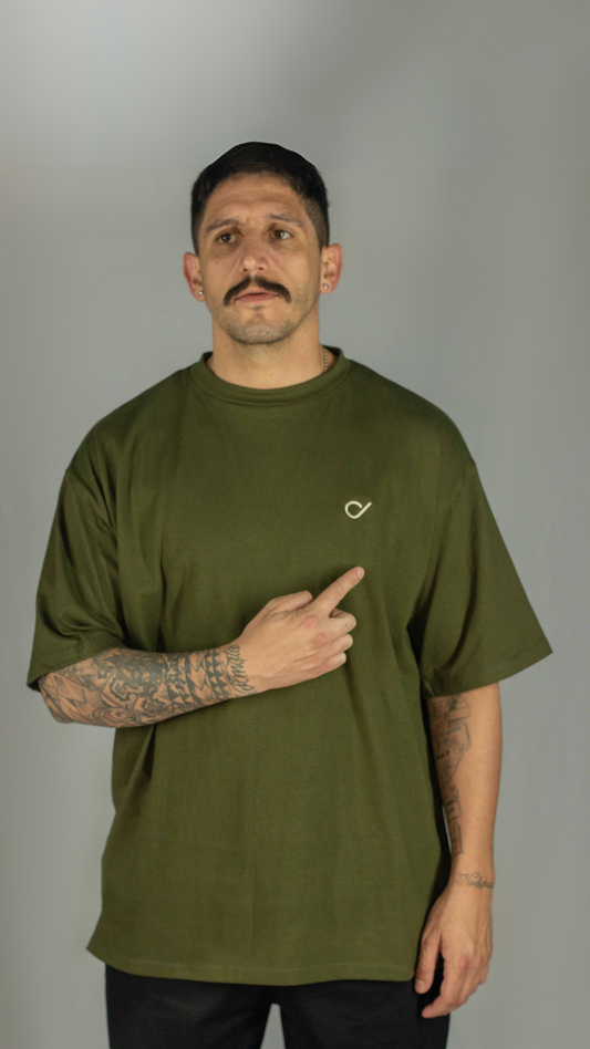 T-Shirt Oversize Verde